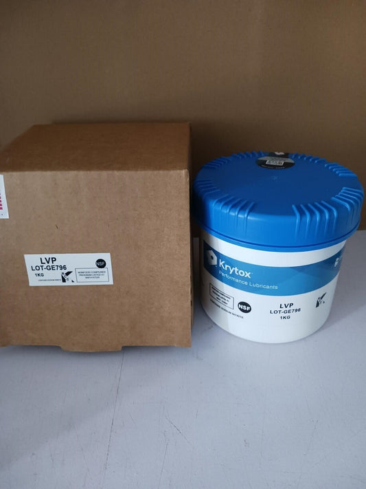 Chemours DUPONT Krytox Lubricant LVP Vacuum Grease 1Kg (2.2 lb)  free ship