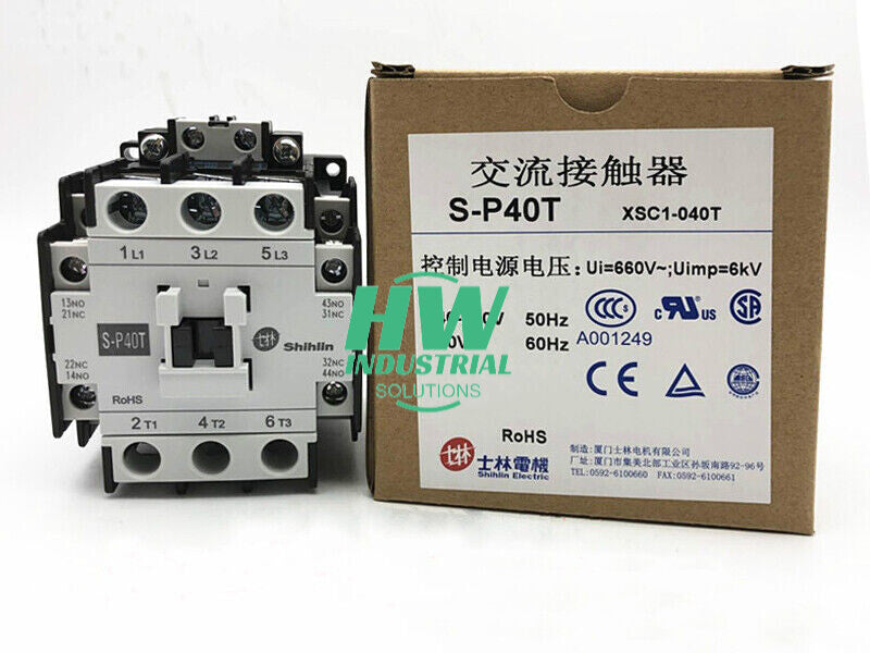 Shihlin S-P40T AC Magnetic Contactor 110V #