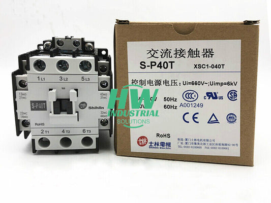Shihlin S-P40T AC Magnetic Contactor 110V #