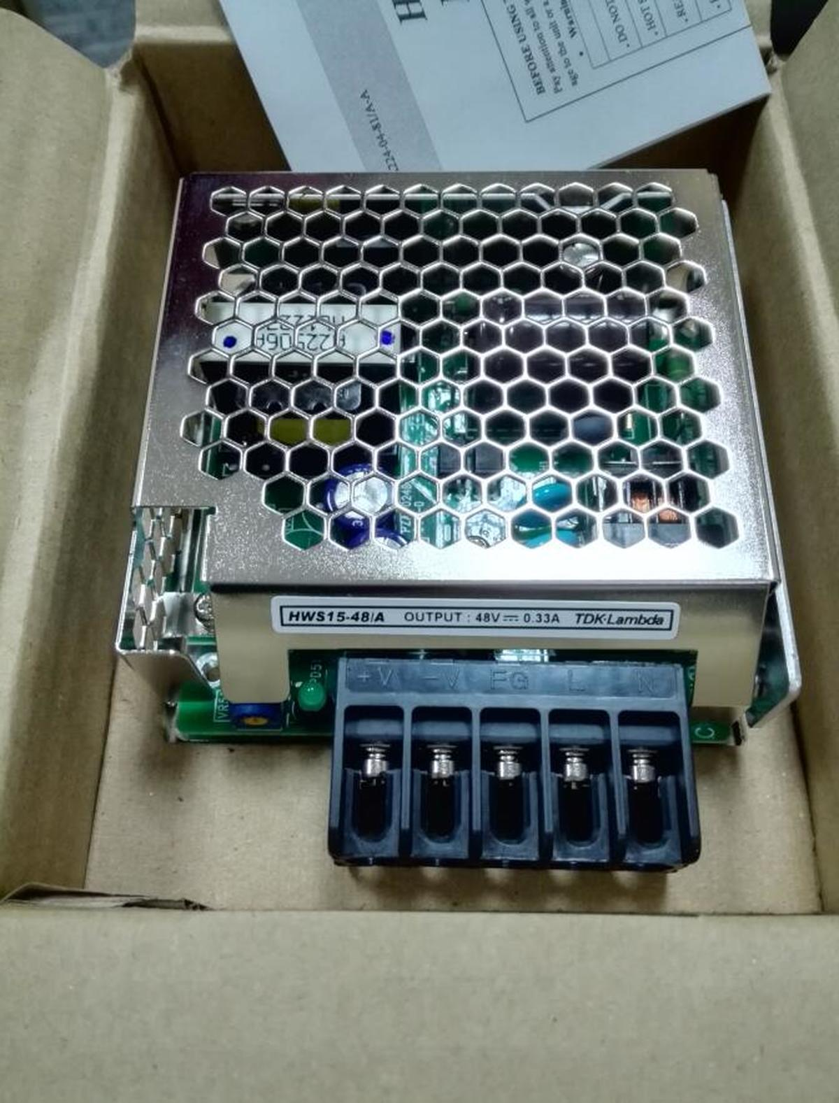 1pcs TDK-LAMBDA HWS15-48/A Power Supply