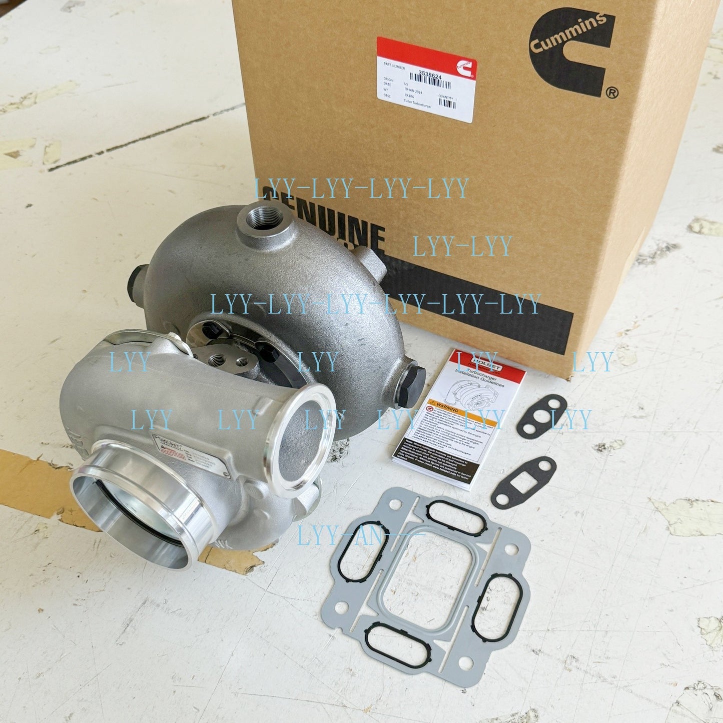 Turbocharger Turbo H2D 3538623 For Cummins Engine 6CTA M2 8.3L 3802886 3538624