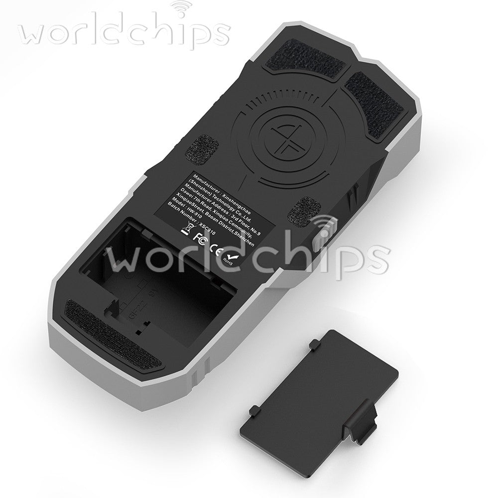 HW-910 6-in-1 Stud Finder Wall Scanner LCD Handheld Wall Detector Metal Detector