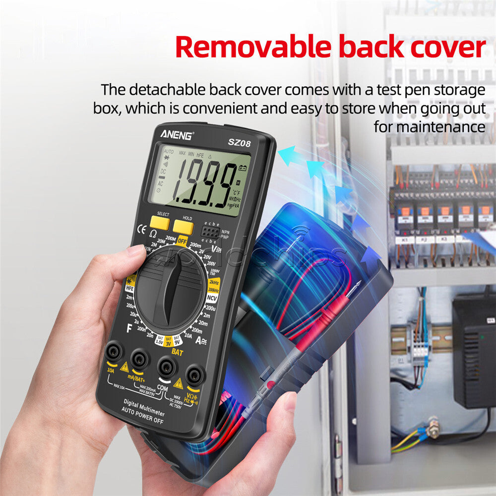 ANENG Digital Multimeter Professional Auto Voltmeter AC DC220V Resistance Tester