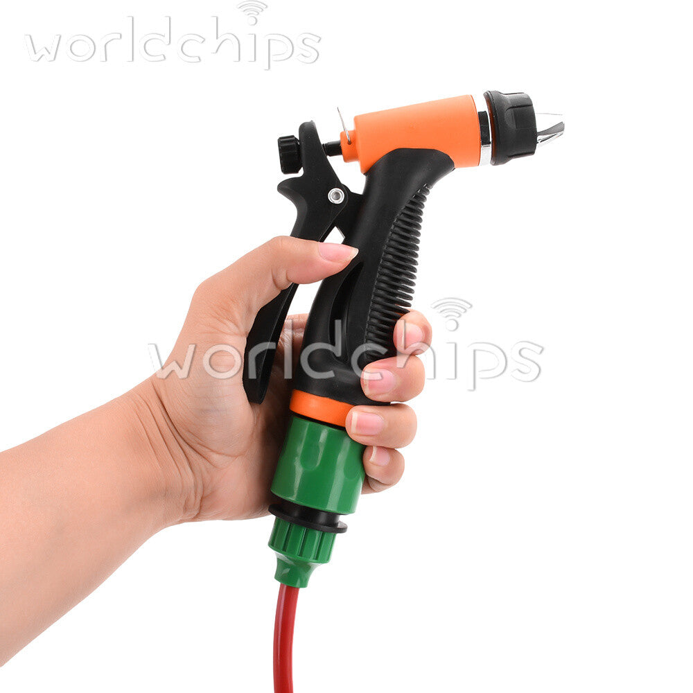 DC12V Self-Priming Portable High Pressure Car Washer Water Pump Kit Adjustable