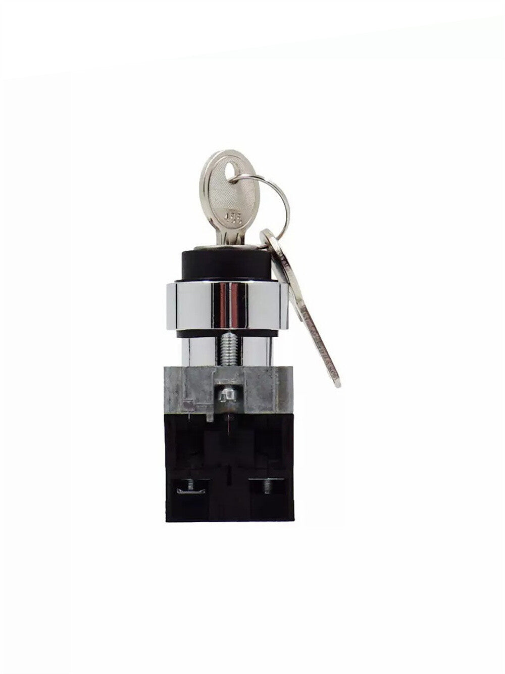 2/Piece  Key Selection Switch XB2BG43C XB2-BG43C 2-gear Self-locking 2NO