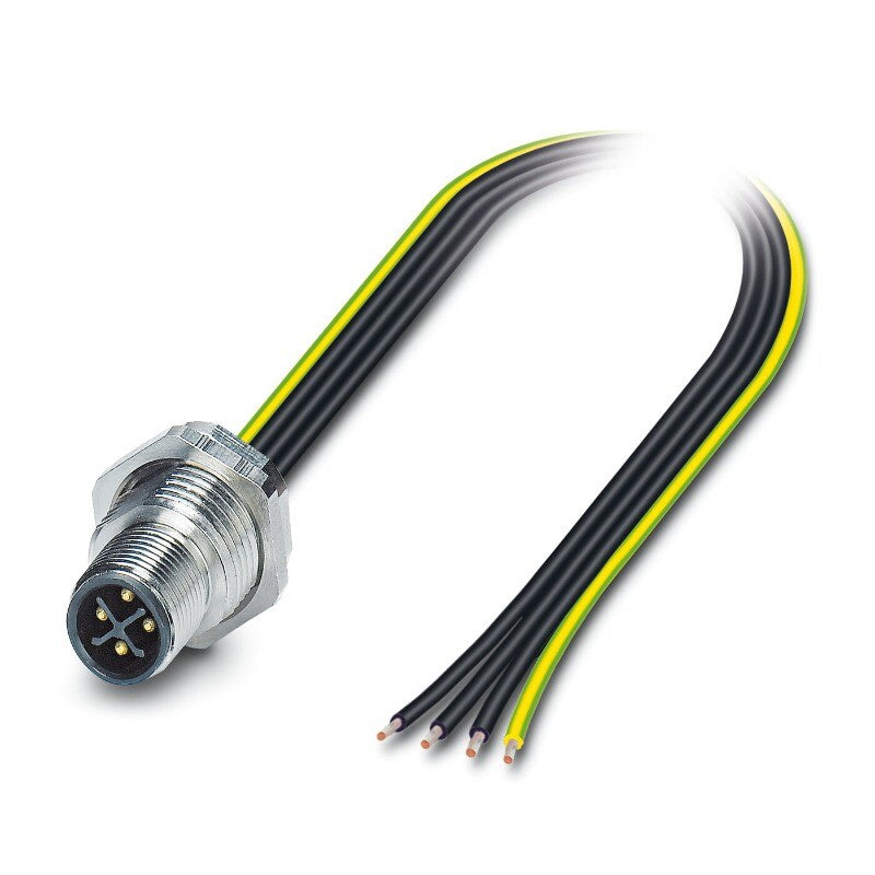 1pcs PHOENIX CONTACT 1424132 Connector SACC-DSI-M12MSS-4CON-M16/0,5PE