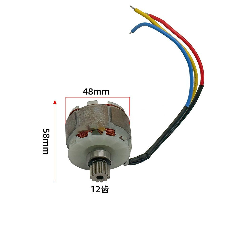 Portable Brushless Grass Trimmer Motor with 12 Teeth for Convenient Outdoor Use
