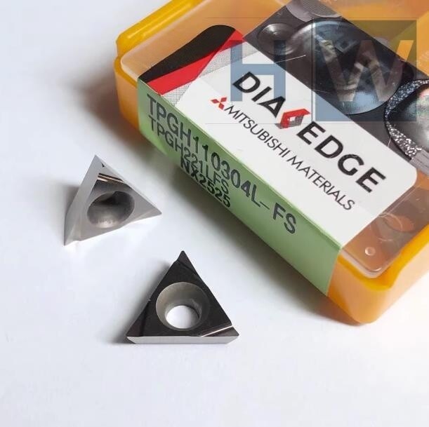 Box/10Pcs CNC Blade TPGH110304L-FS NX2525 Triangle Boring Machine Blade