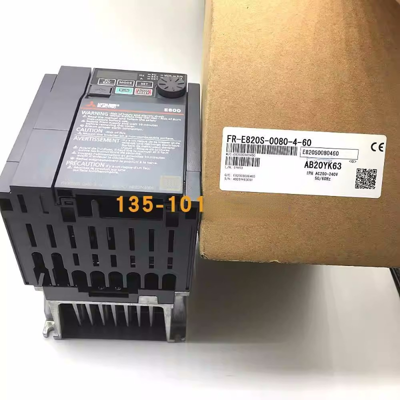 1pcs Mitsubishi Frequency Converter FR-E820S-0080-4-60