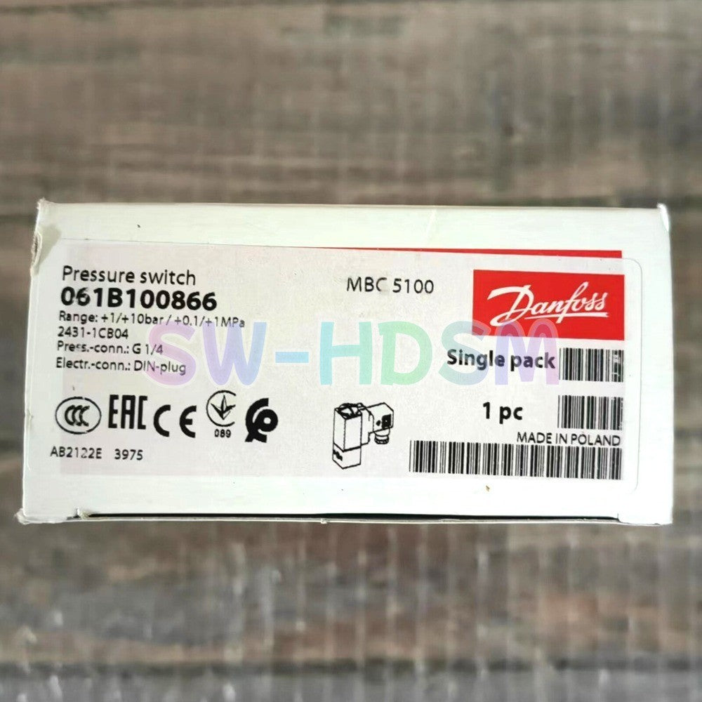 1PCS  for DANFOSS 061B100866 Pressure Switch Freight Free