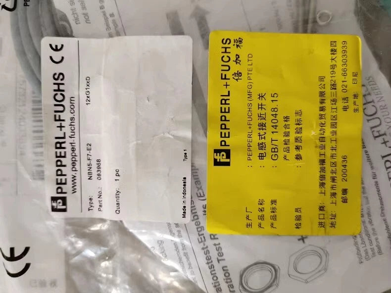 P+F Pepperl+Fuchs NBN5-F7-E2 Proximity Inductive Sensor 10~30V, 5MM Range #P