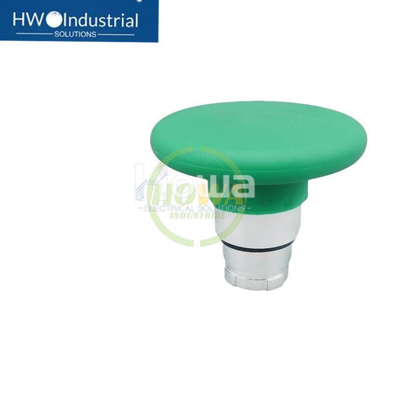 1PC  Button Switch Green Mushroom Button Head ZB2BR3C ZB2-BR3C