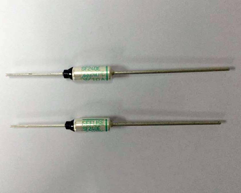 5x SF240E SEFUSE Cutoffs 10A 250V Thermal Fuse 240°C Overload Protect For Cooker