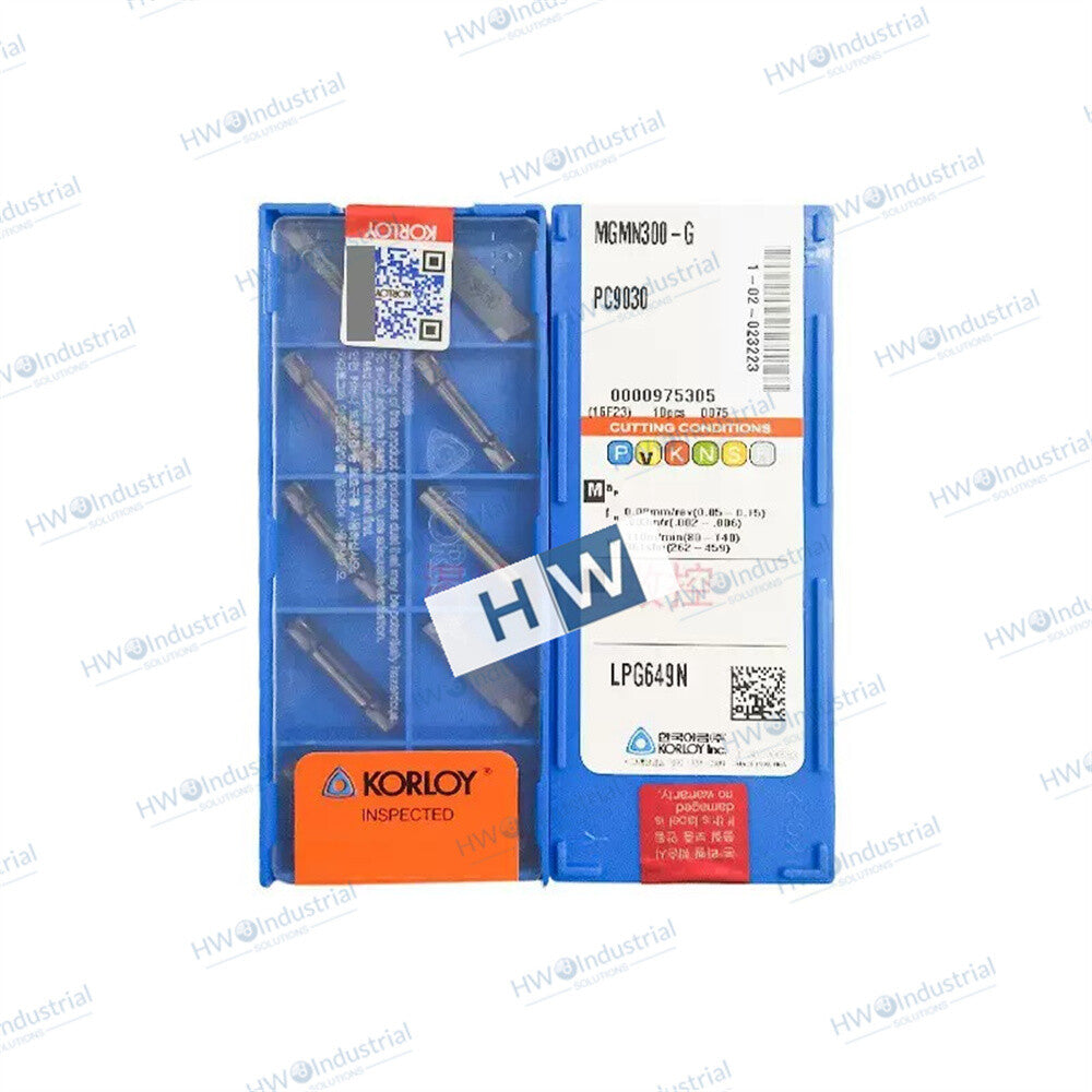 10piece/Box MGMN200-G MGMN250-G  MGMN300-G PC9030 KORLOY CNC Blade
