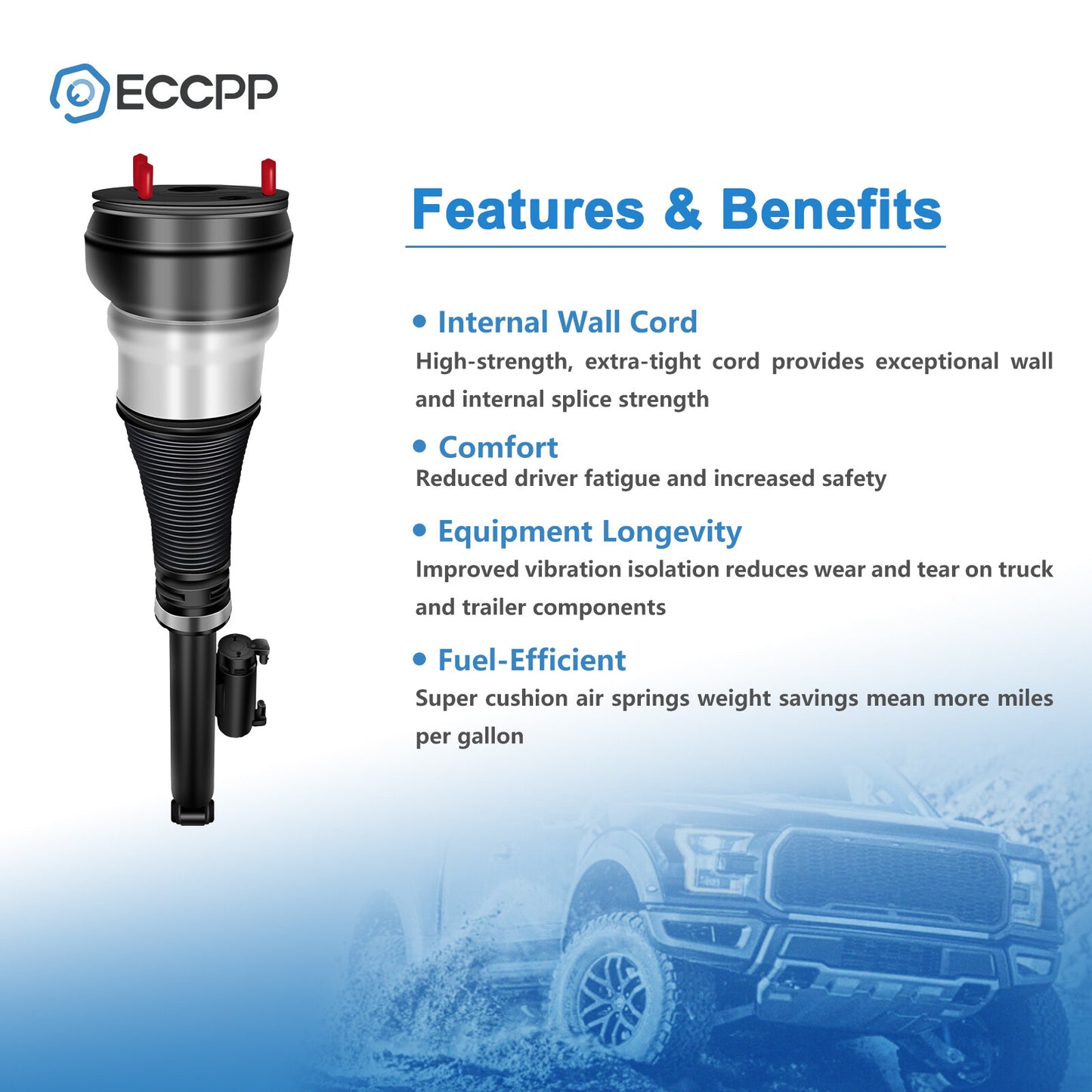 Rear Right Air Suspension Shock For Mercedes W222 S550 S400 S560 S500 2013-2020