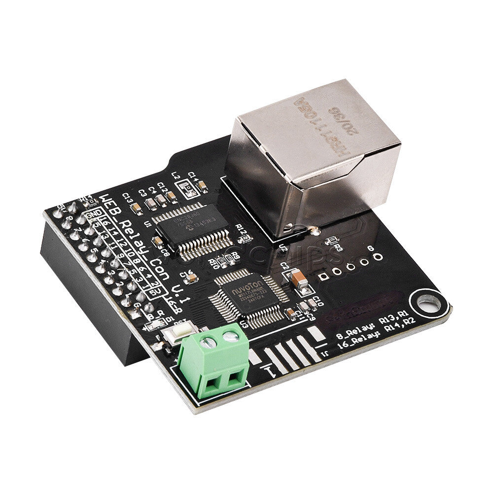Ethernet WAN Control LAN Web Server 16Channel Relay Ethernet RJ45 Network Module