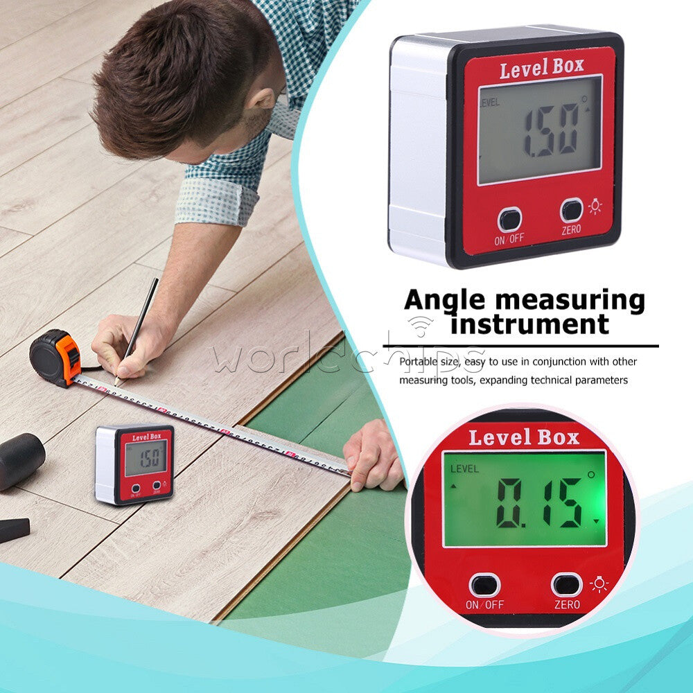 Digital Horizontal Angle Measuring Instrument Electronic Level Angle Finder