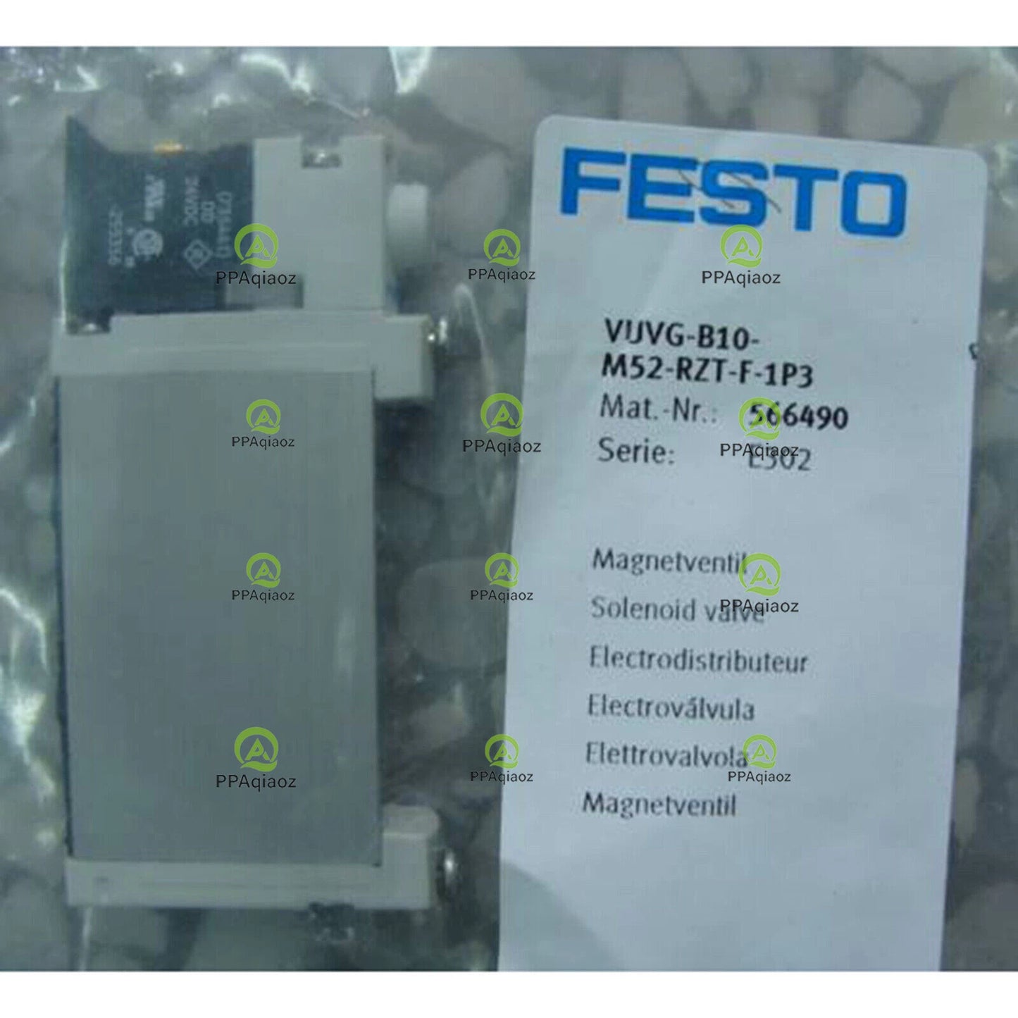 1PC  FESTO VUVG-B10-M52-RZT-F-1P3 566490 Solenoid Valve Free Shipping