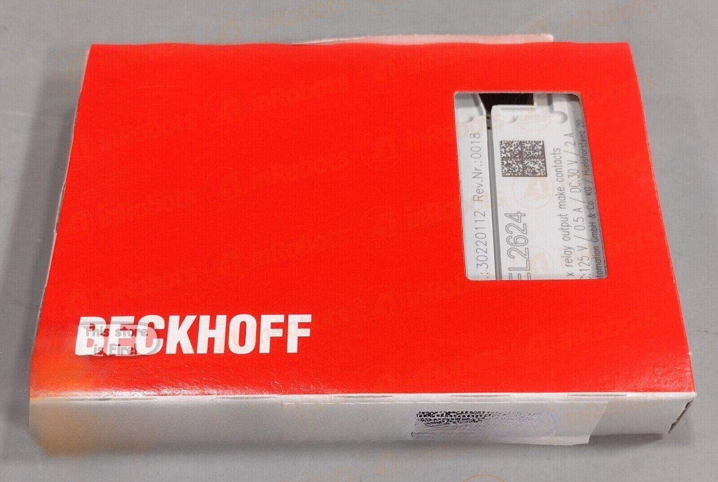 1PC  Beckhoff EL2624 EtherCAT 4-Channel Relay Output module - Free Shipping