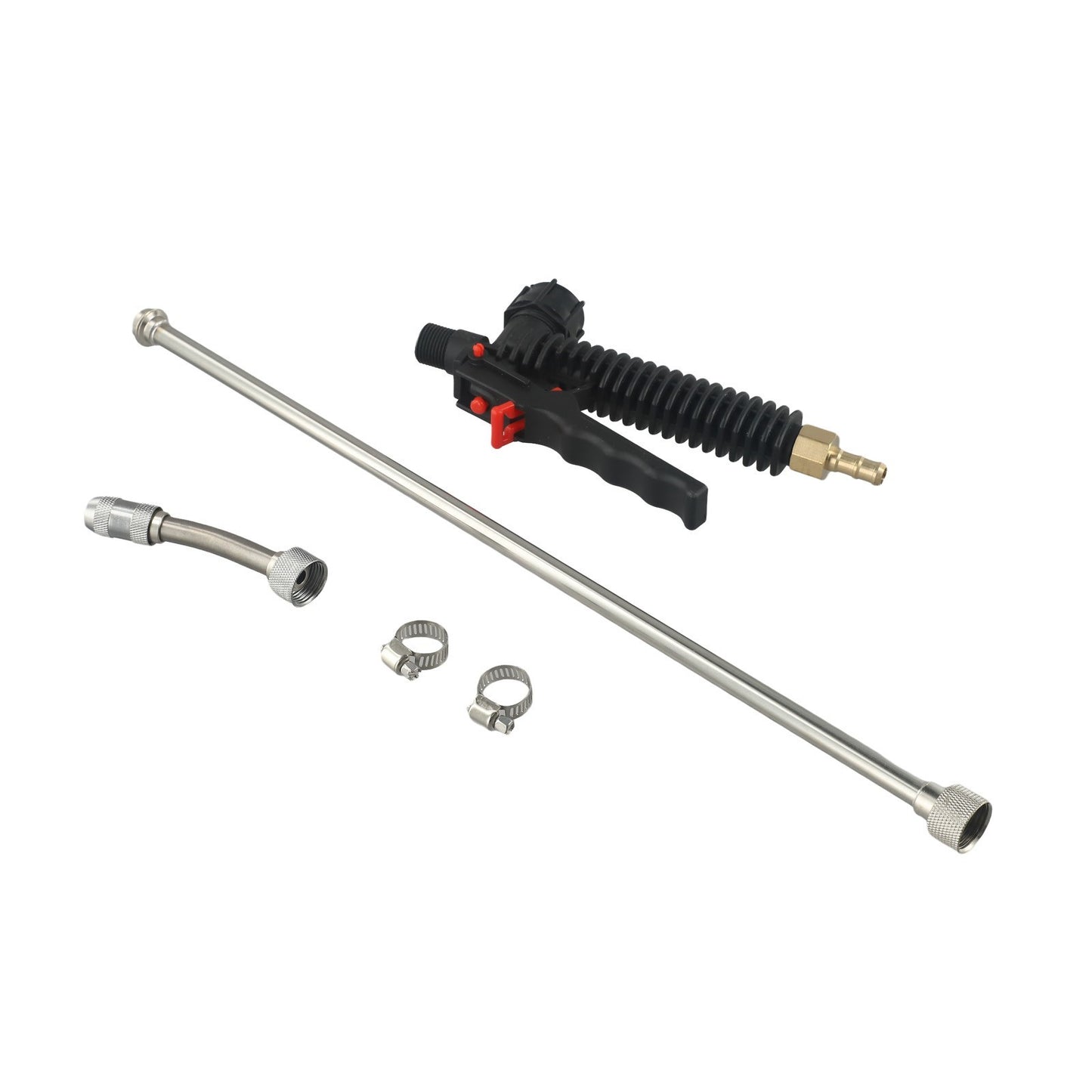 High Pressure Sprayer Wand Secure Leak-Free Connection Stainless Steel Tube