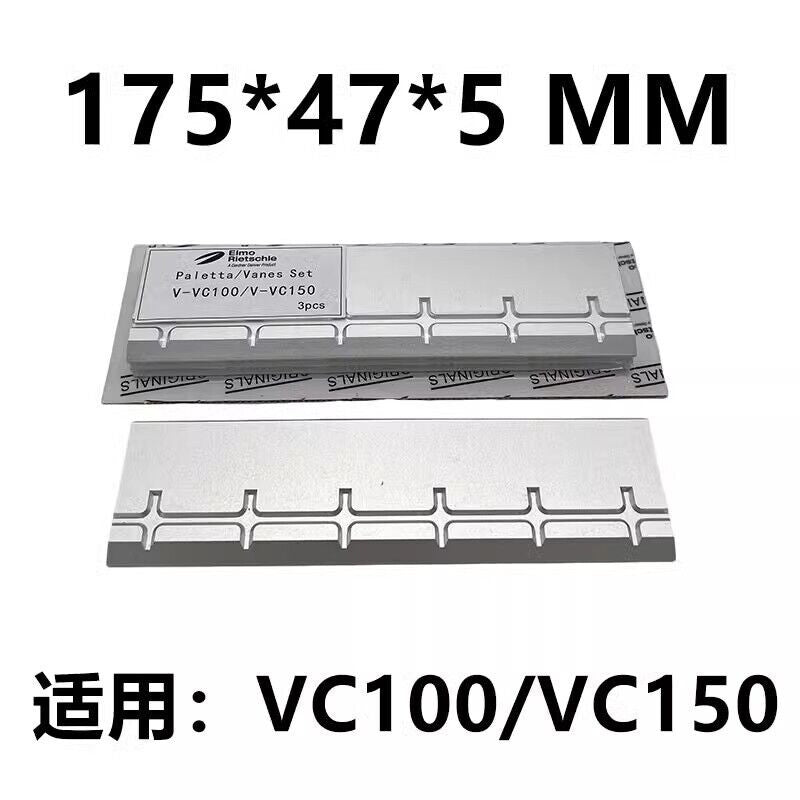 3pcs/set replace Rietschle VC100/VC150 vacuum pump paletta/vanes 175*47*5mm
