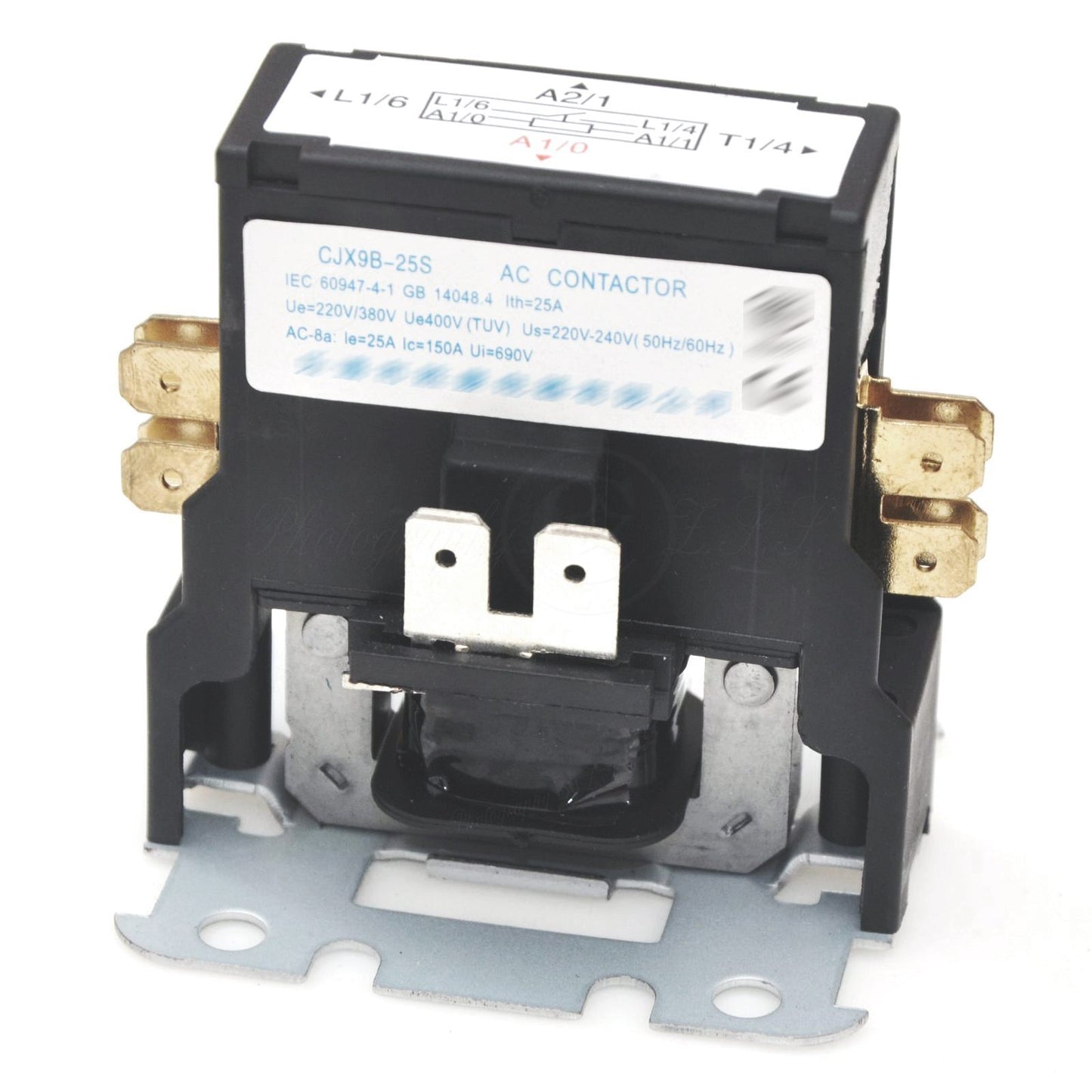 1 or 2 Pole 100-220V 25A HVAC Air Conditioner AC Contactor Coil Relay Power Part