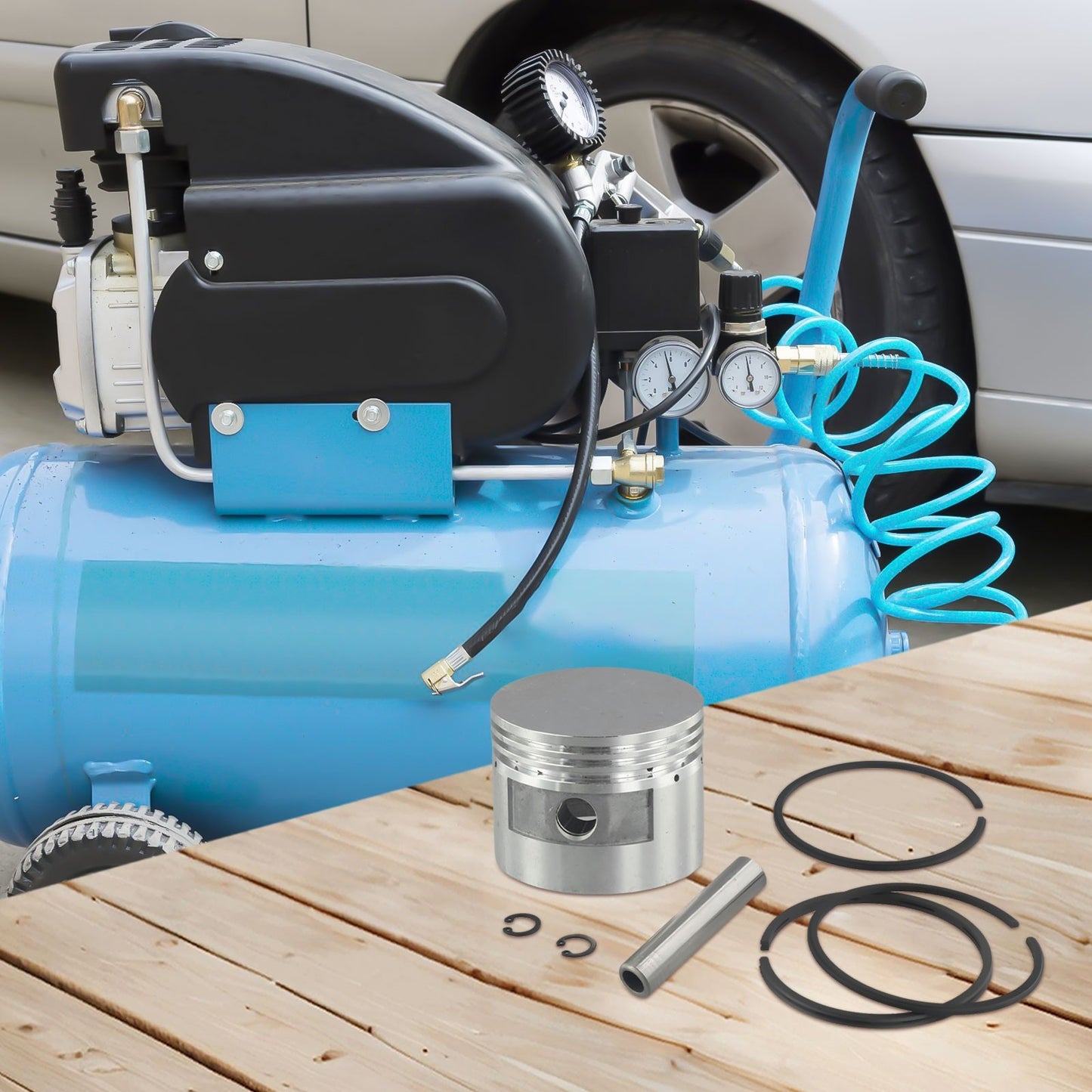 Piston Ring Air Pump Air Pump Accessories Inner And Outer Diameter Applicable To
