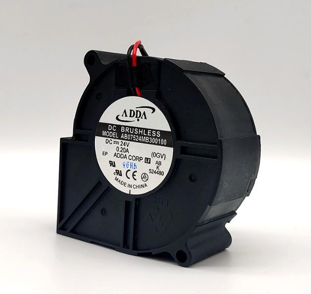 1PC  24V 0.20A AB07524MB300100 7530 7CM Turbo-blower Fan