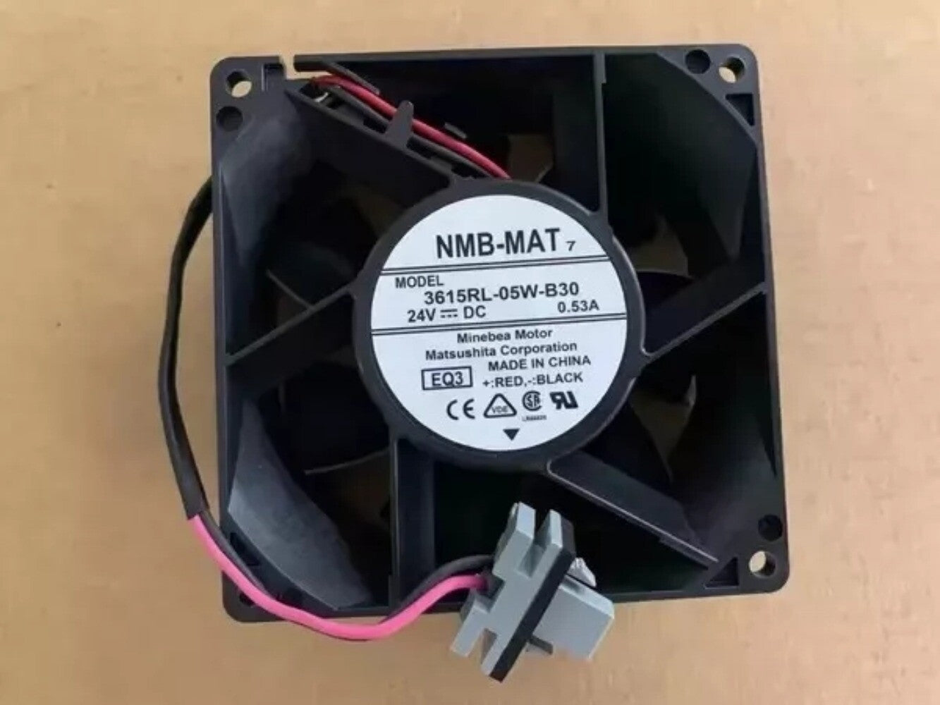 1PCS For NMB 9CM 9038 3615RL-05W-B30 24V 0.53A Gale Volume Inverter Cooling Fan