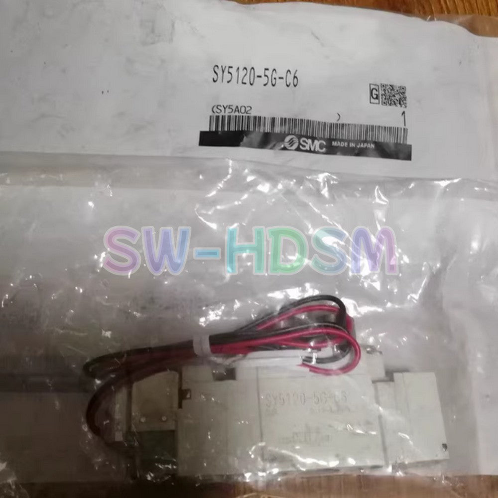 1PCS  for SMC SY5120-5G-C6 SY5120-5G-C6 solenoid valve freight free