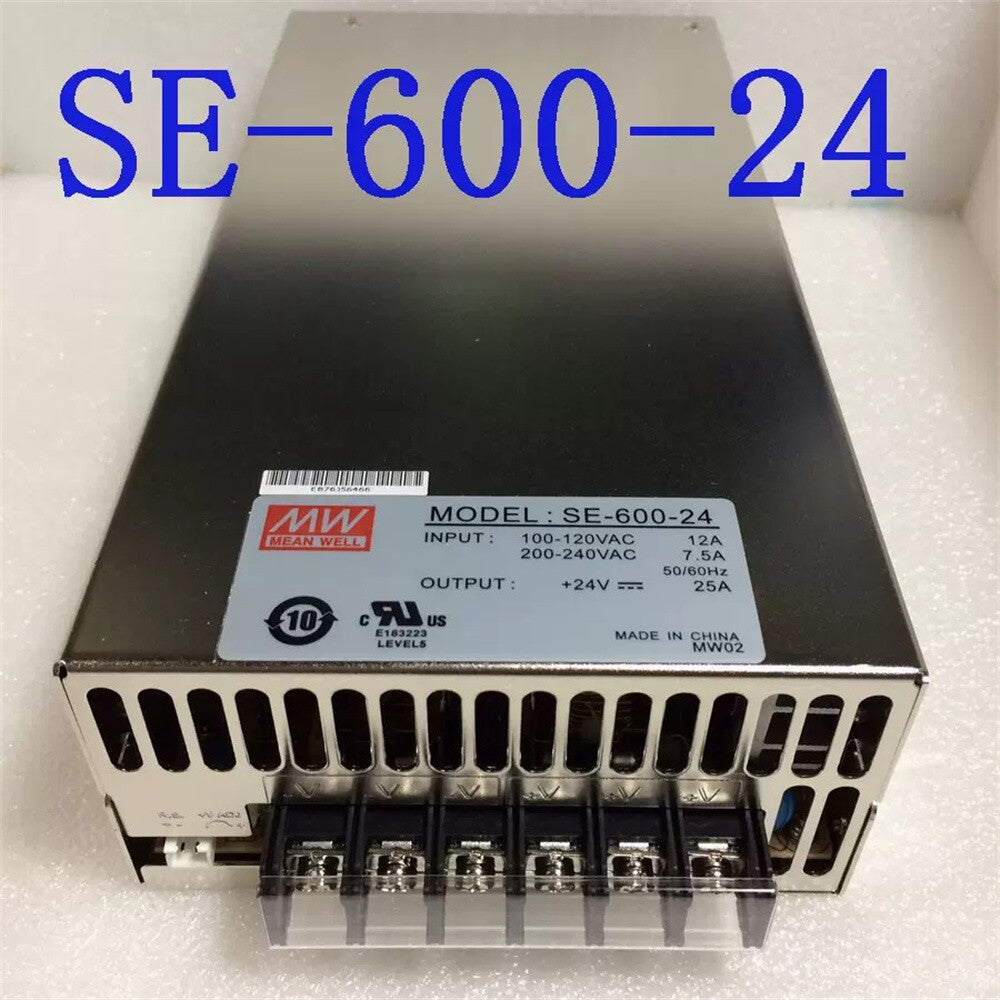 1/piece SE-600-24 600W 24V 25A MEAN WELL High Power Industrial Power Supply