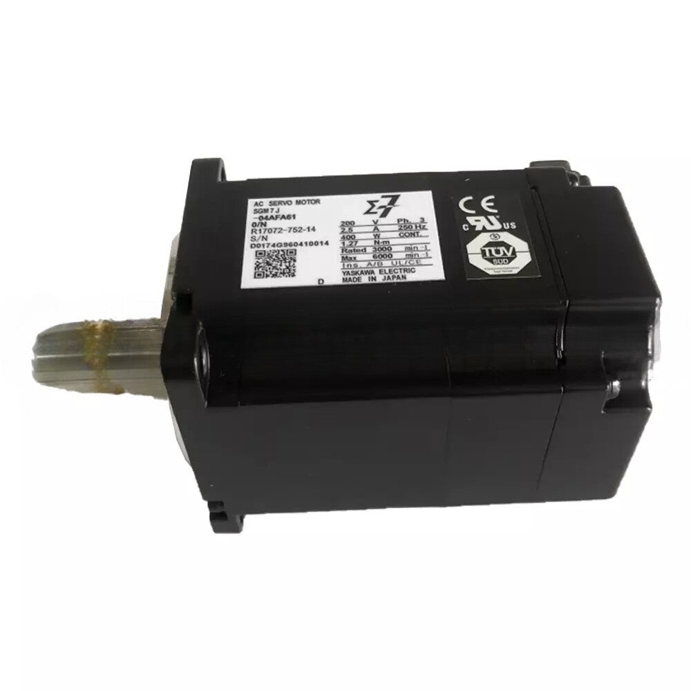 1pcs  YASKAWA SGM7J-04AFA61 AC Servo Motor