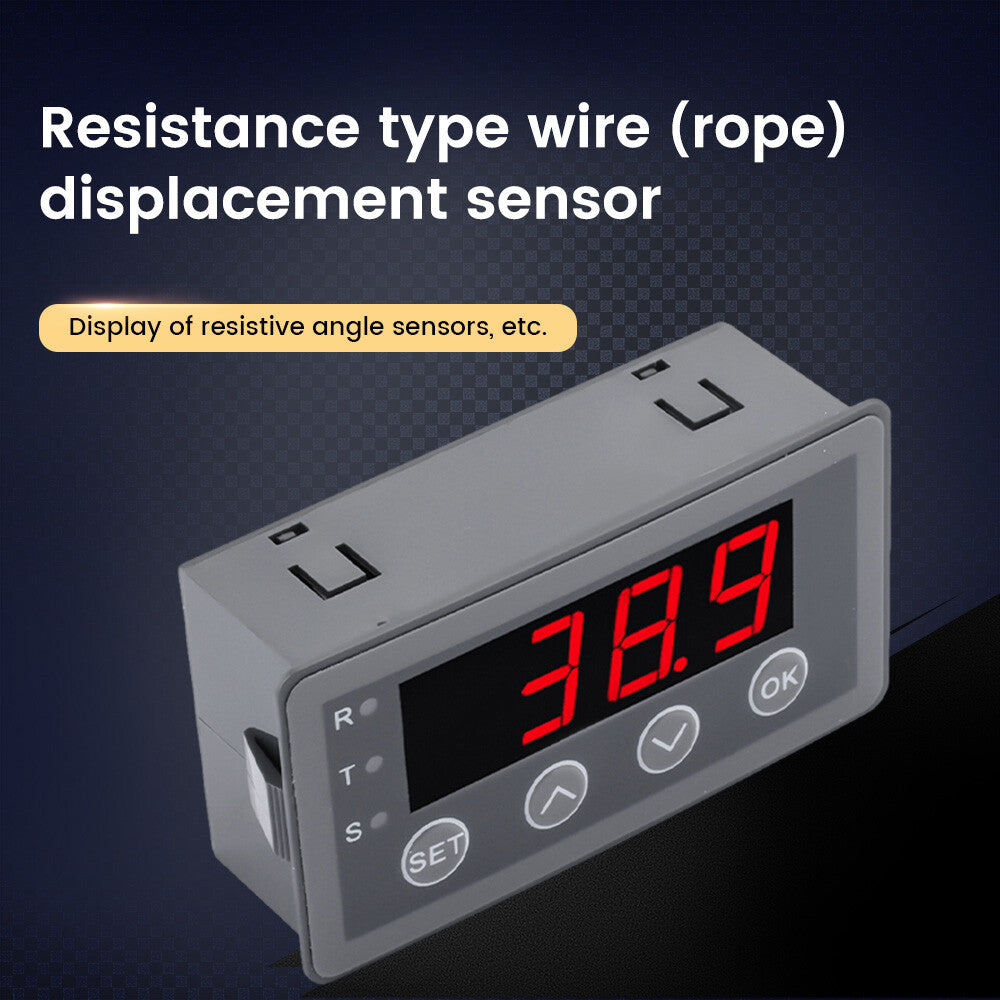 DC8-25V 40/50mA 0.56" 4-digit Tube Potentiometer Sensor Digital Display Meter