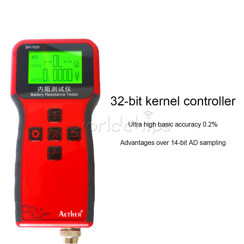 DC 0-100V Battery Internal Resistance Tester 18650 Battery Core Resistance Meter