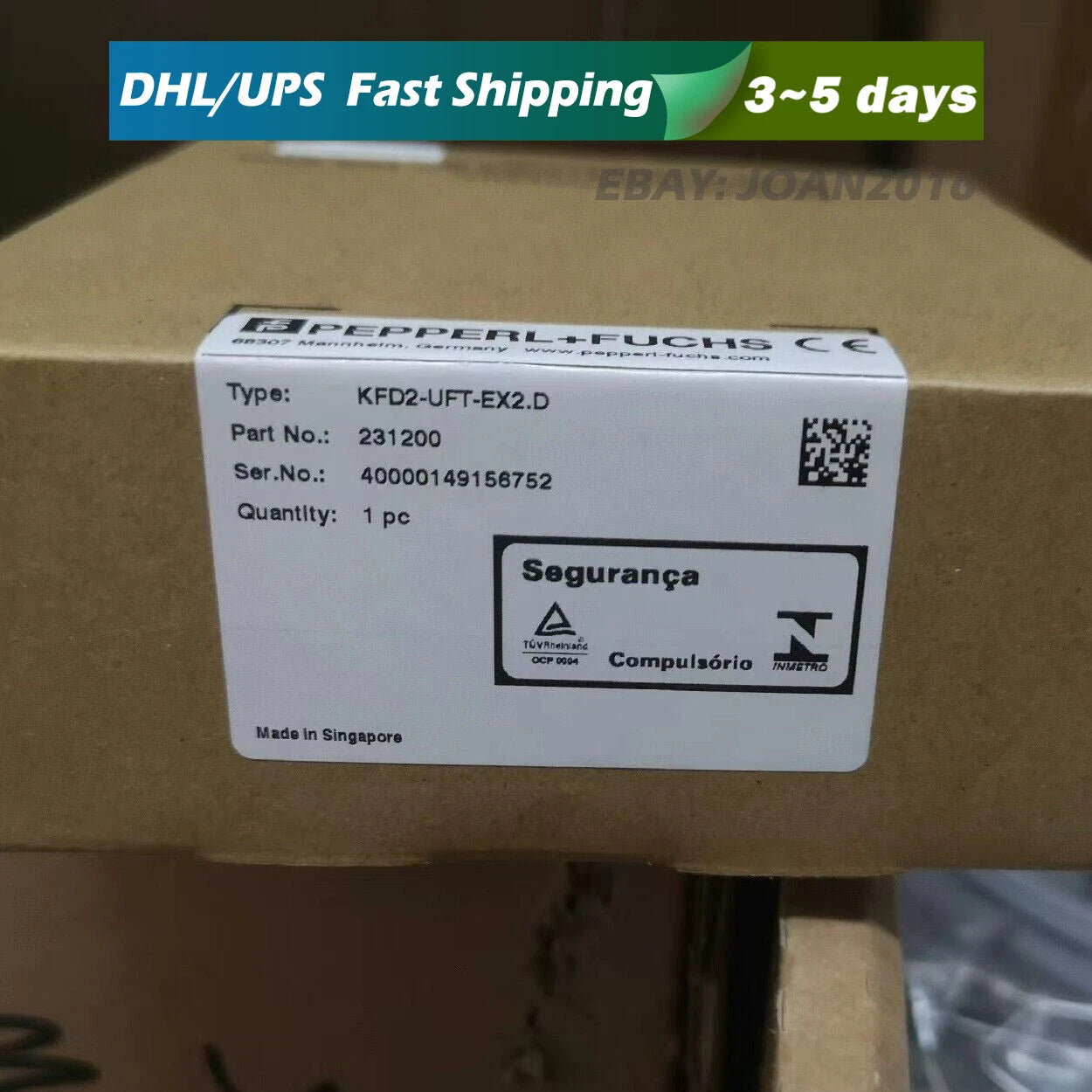 Pepperl+Fuchs  KFD2-UFT-EX2.D signal isolator safety barrier   #P