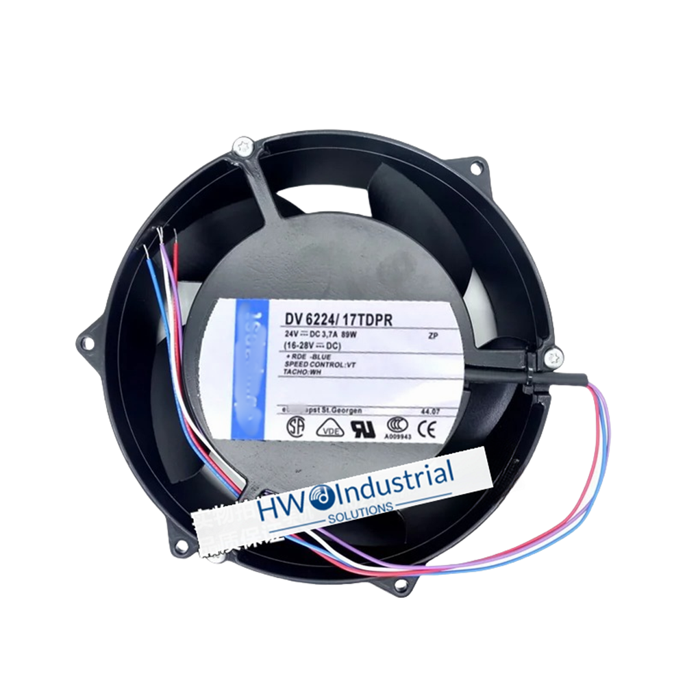 1/piece DV 6224/17TDPR DV6224/17TDPR 3.7A 24V 89W Inverter Equipment Cooling Fan