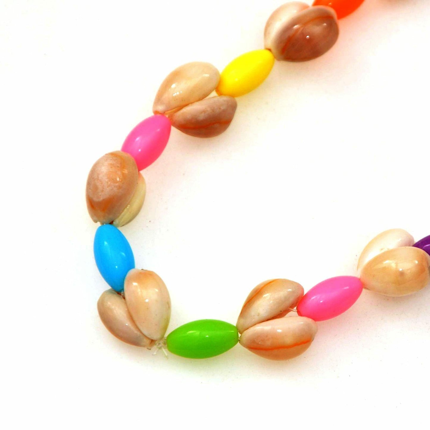 Beautiful Natural Conch Good Luck Shell Craft Hand Made Unique Jewelry Necklace