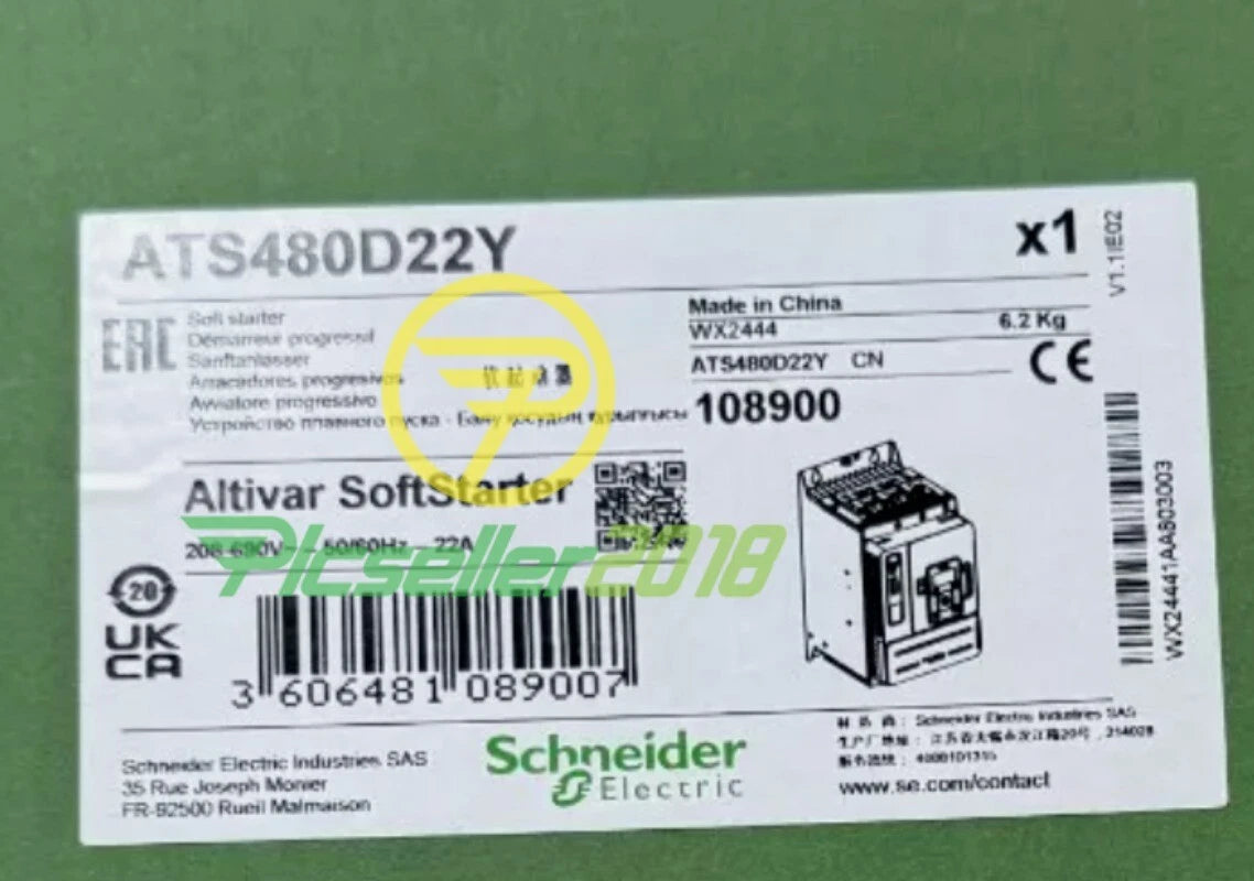 1 pc  Schneider soft starter ATS480D22Y Fast Delivery UPS or