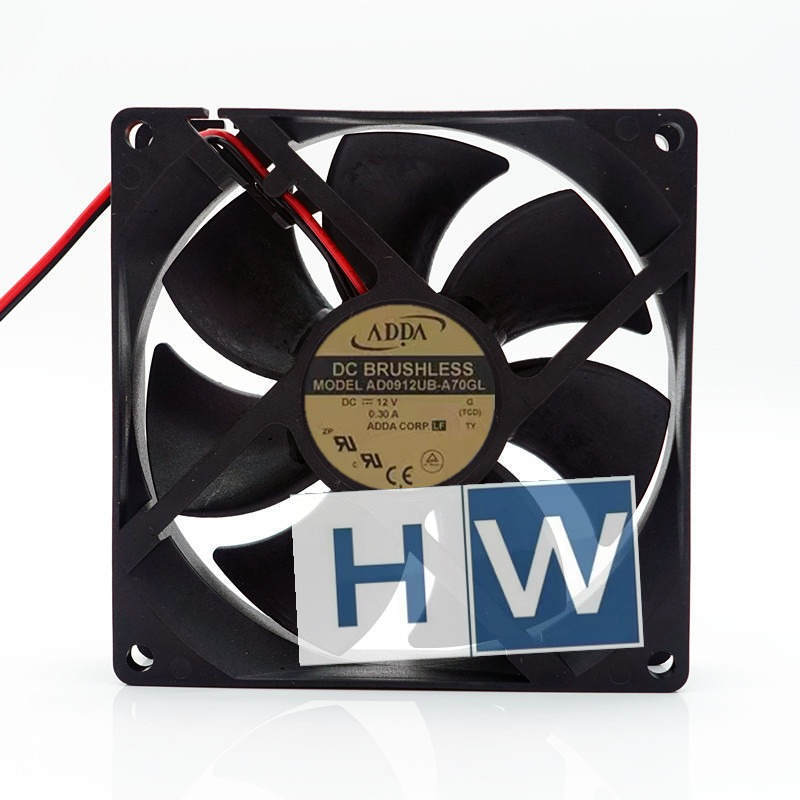1PC ADDA AD0912UB-A70GL 12V 0.3A 9025 9CM Chassis Cooling Fan