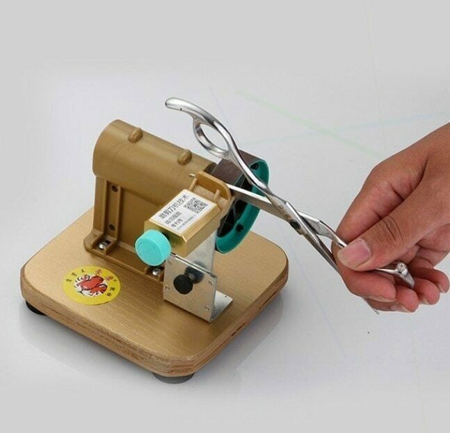 Hairdresser Grinding Scissors Machine Flat Shear Tooth Shear Tailor Sharpener