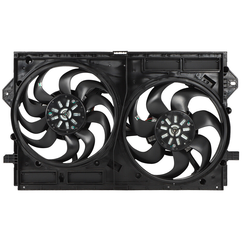 Electric Radiator Condenser Fan Assembly For 2016 2017 2018-2020 Buick Envision