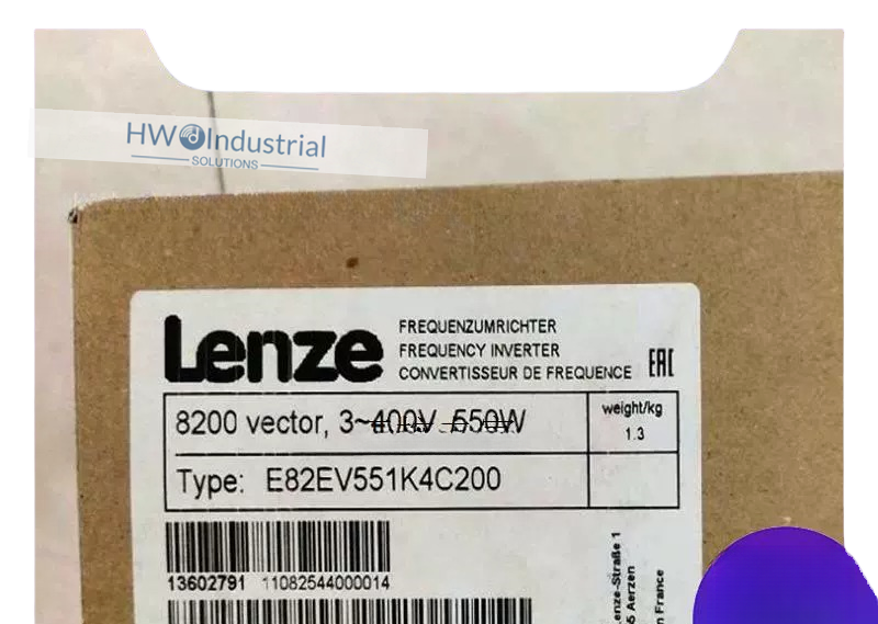 1/Piece  E82EV551K4C200 E82EV551_4C200 3-400V 550KW Lenze Inverter