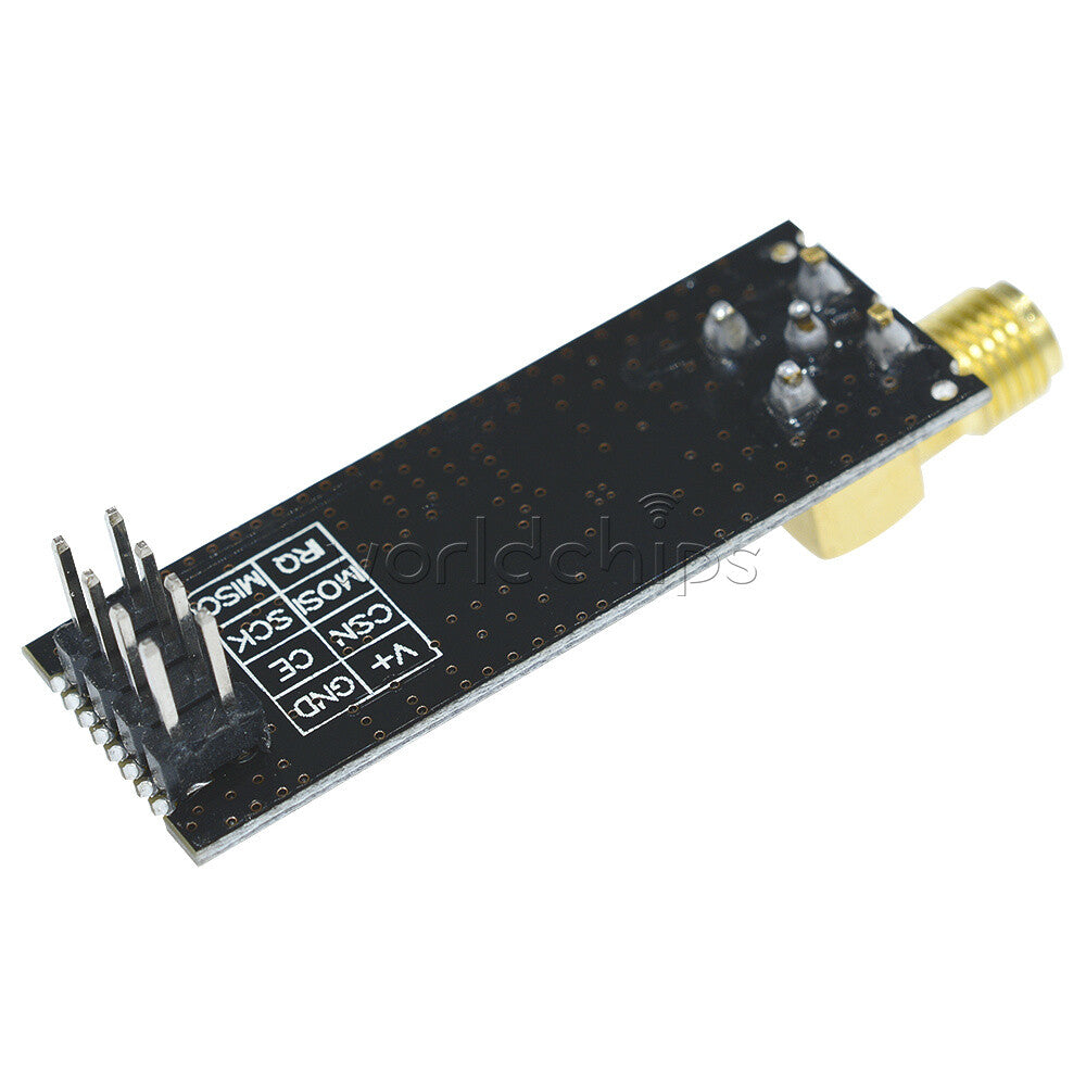 10PCS 2.4G NRF24L01+PA+LNA SMA Antenna Wireless Transceiver communication Module