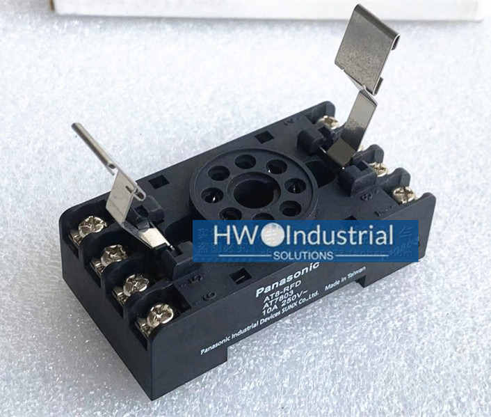 1pc  Pana-sonic AT8-RFD Governor Relay Base AT7803 10A
