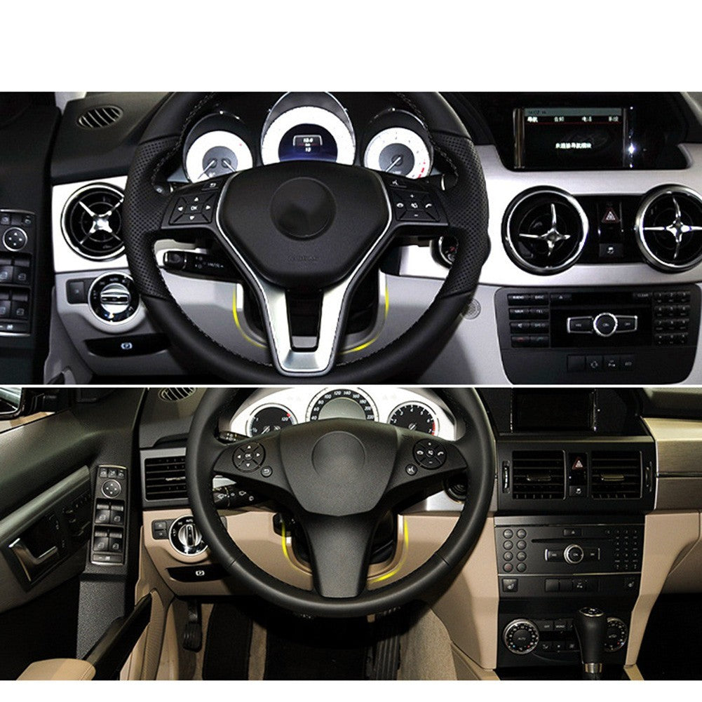 Sleek Design Car Steering Wheel Column Dust Cover for Mercedes X204 GLK300 0815