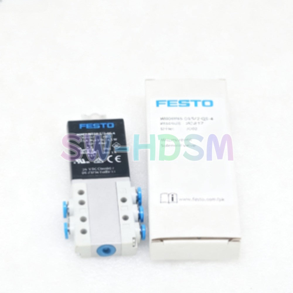 1PCS  for Festo MHE2-MS1H-5/2-QS-4 525117 Solenoid Valve Freight Free