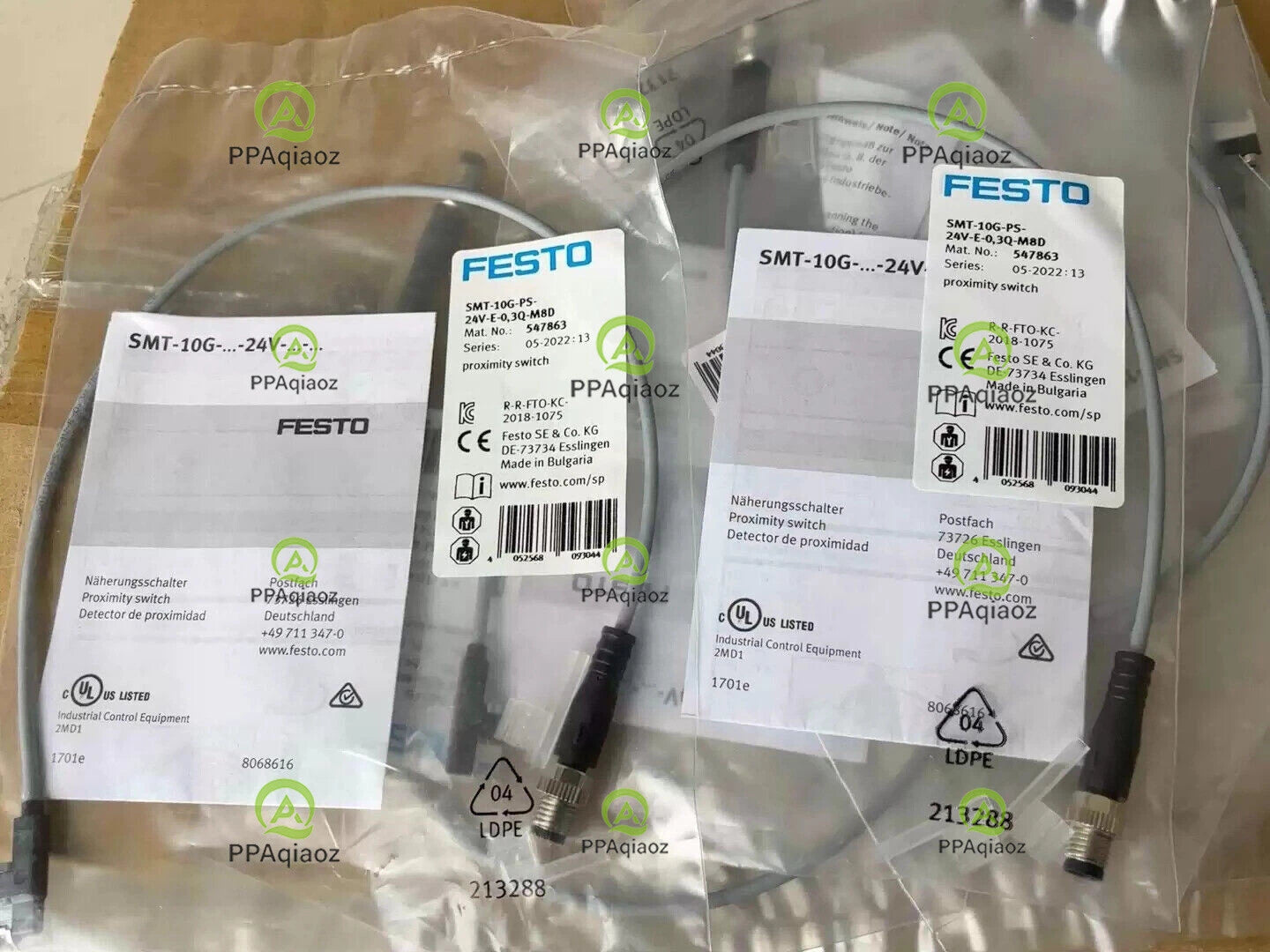 1PC  FESTO SMT-10G-PS-24V-E-0,3Q-M8D 547863 Proximity Switch Free Shipping