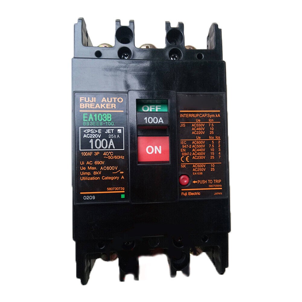 For Fuji EA103B 100A Circuit breaker 3P