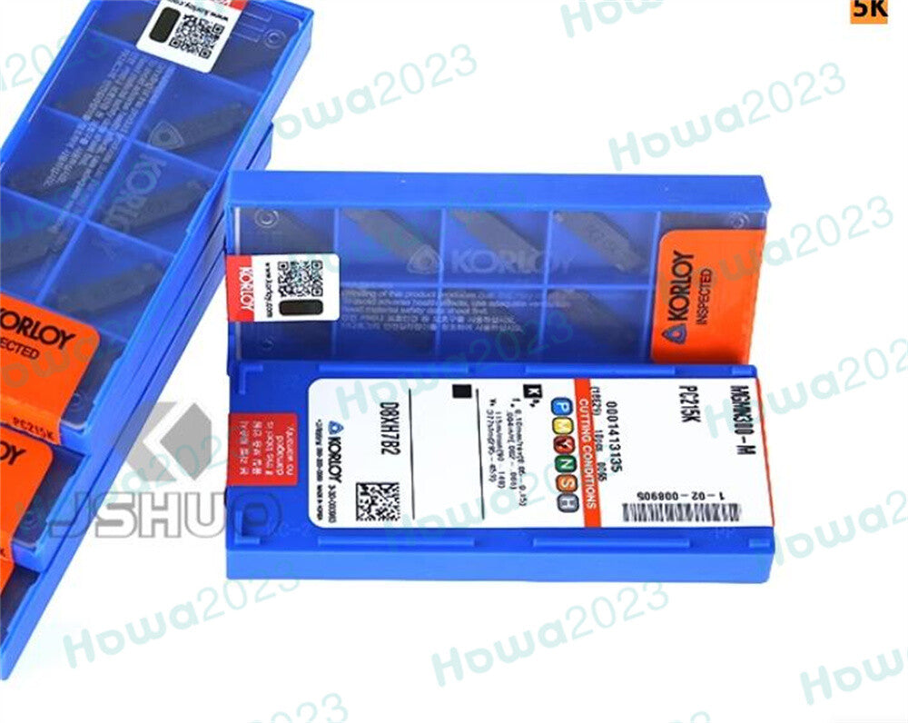 10Pcs/BOX MGMN300-M PC215K  KORLOY CNC Turning Blade Carbide Inserts