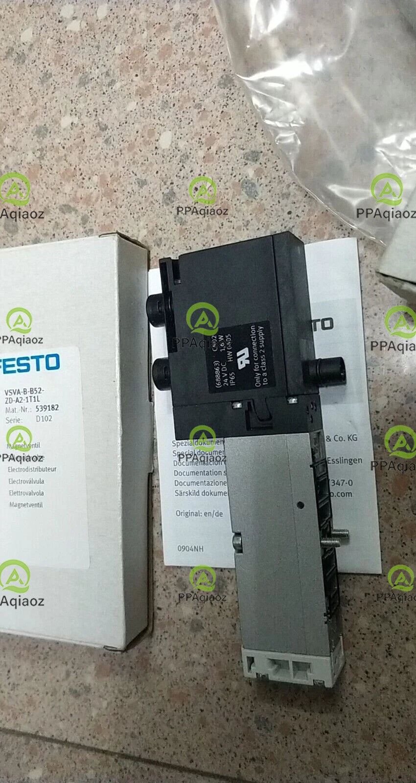 1PC  FESTO VSVA-B-B52-ZD-A2-1T1L 539182 Solenoid Valve Free Shipping